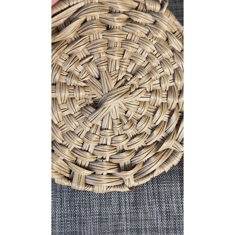 Vintage Wall Hanging Basket Boho Vines Fruit - Picture 6 of 11